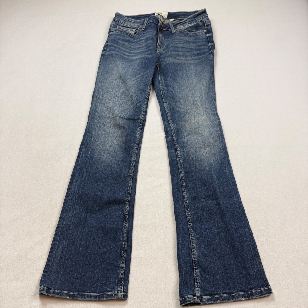 BKE Payton Bootcut Jeans Womens 28R Medium Washβ Stretch Denim MGW203